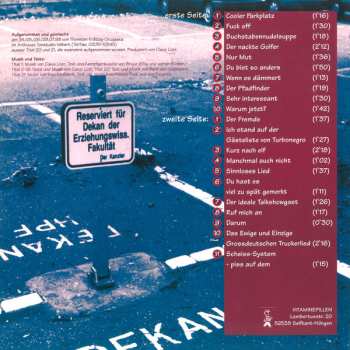 LP Knochenfabrik: Cooler Parkplatz LTD