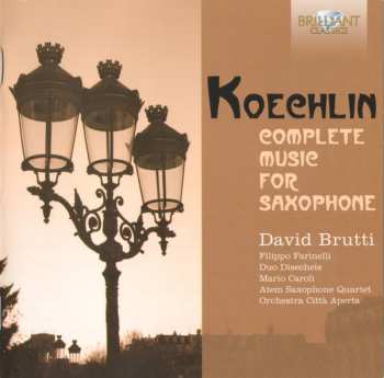 3CD Charles Koechlin: Complete Music For Saxophone