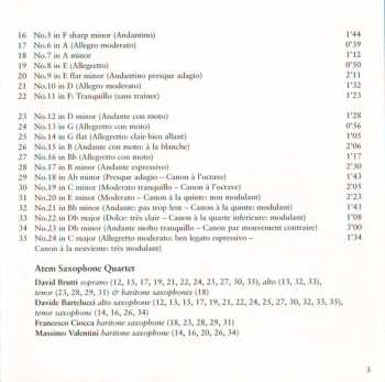 3CD Charles Koechlin: Complete Music For Saxophone