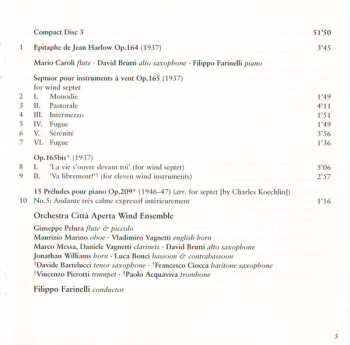 3CD Charles Koechlin: Complete Music For Saxophone