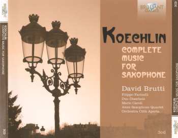 3CD Charles Koechlin: Complete Music For Saxophone