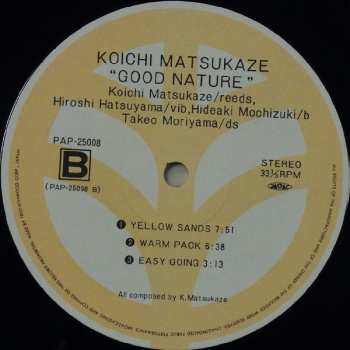 CD Koichi Matsukaze: Good Nature