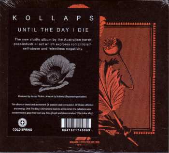CD Kollaps: Until The Day I Die DIGI