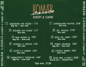 CD Komár László: Együtt A Csapat