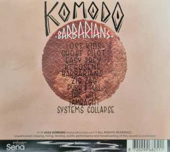 CD Komodo: Barbarians
