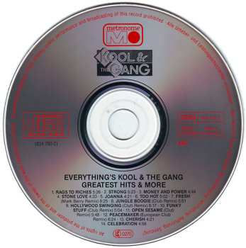 CD Kool & The Gang: Everything's Kool & The Gang: Greatest Hits & More