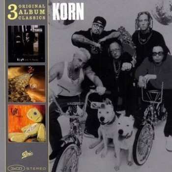 3CD/Zestaw pudełkowy Korn: 3 Original Album Classics