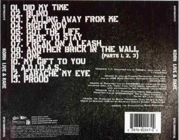 CD Korn: Live & Rare