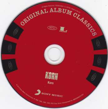 5CD/Zestaw pudełkowy Korn: Original Album Classics