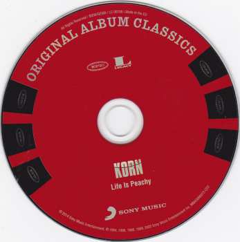 5CD/Zestaw pudełkowy Korn: Original Album Classics