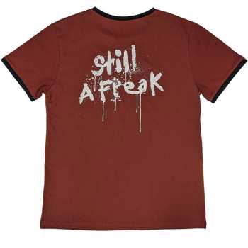 Merch Korn: Korn Unisex Ringer T-shirt: Logo (back Print) (x-large) XL