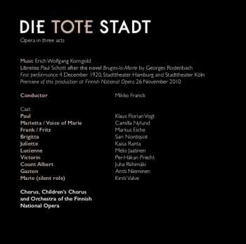 2CD Mikko Franck: Die Tote Stadt