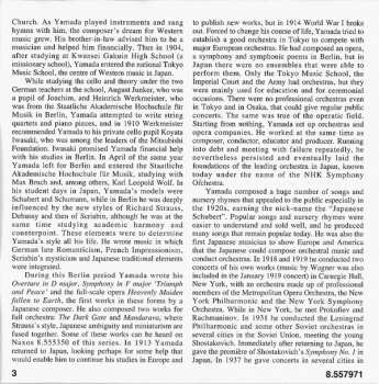 CD Kosaku Yamada: Nagauta Symphony · Inno Meiji · Maria Magdalena