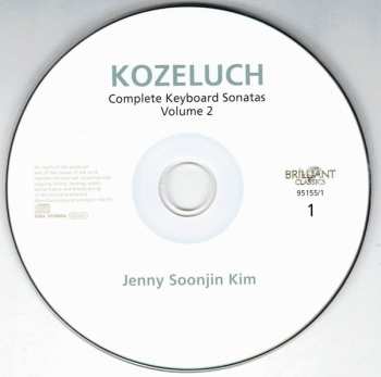 2CD Leopold Koželuh: Complete Keyboard Sonatas (Volume 2) 