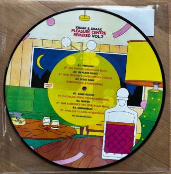 LP Kraak & Smaak: Pleasure Centre Remixed Vol. 2 PIC