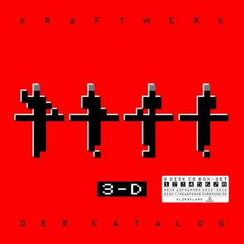 8CD/Zestaw pudełkowy Kraftwerk: 3-D (Der Katalog) DLX
