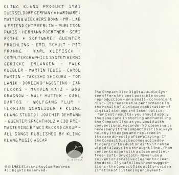 CD Kraftwerk: Computer World