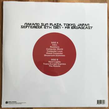 LP Kraftwerk: Turning Japanese: The Nakano Sun Plaza Radio Broadcast LTD