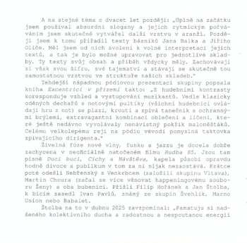 CD Krásné Nové Stroje: Adelaide