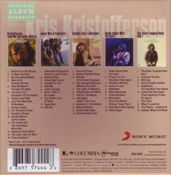 5CD/Zestaw pudełkowy Kris Kristofferson: Original Album Classics