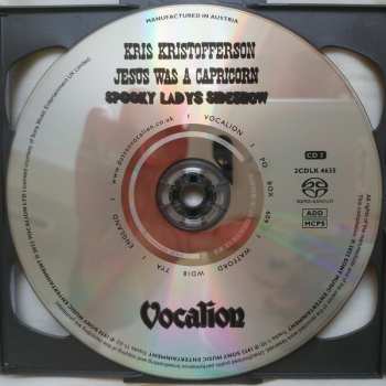 2CD Kris Kristofferson: The Silver Tongued Devil and I, Border Lord, Jesus Was A Capricorn, Spooky Lady's Sideshow