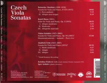 CD Bohuslav Martinů: Czech Viola Sonatas