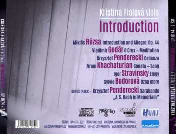 CD Kristina Fialová: Introduction