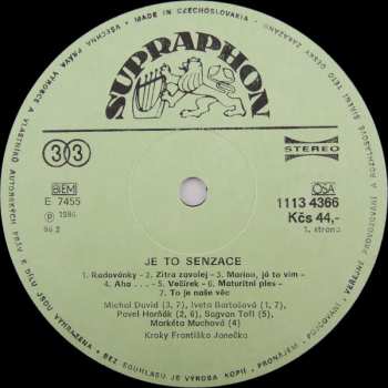 LP Kroky: Je To Senzace