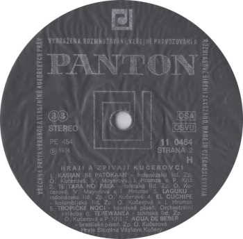 LP Kučerovci: Hrají A Zpívají Kučerovci