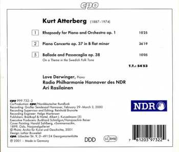 CD Ari Rasilainen: Piano Concerto - Rhapsody - Ballade & Passacaglia