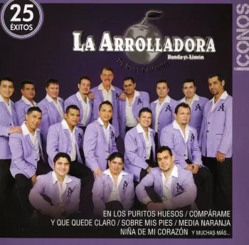 La Arrolladora Banda El Limón:  Íconos 25 Éxitos