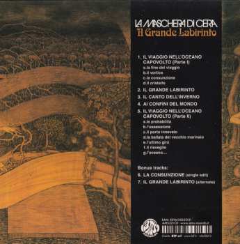 CD La Maschera Di Cera: Il Grande Labirinto