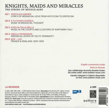 5CD/Zestaw pudełkowy La Reverdie: Knights, Maids And Miracles: The Spring Of Middle Ages