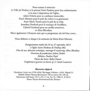 CD La Sainte Folie Fantastique: My Precious Manuscript (Fantastic Sonatas From England To Germany)