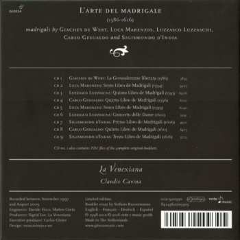 9CD/Zestaw pudełkowy La Venexiana: L'Arte De Madrigale LTD