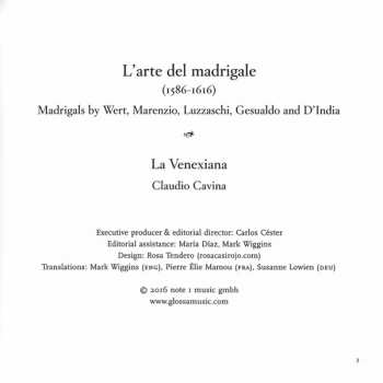 9CD/Zestaw pudełkowy La Venexiana: L'Arte De Madrigale LTD