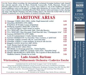 CD Lado Ataneli: Baritone Arias