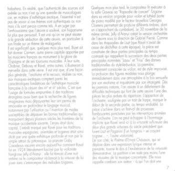 CD The London Symphony Orchestra: Symphonie Espagnole / Poème / Tzigane