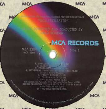 LP Lalo Schifrin: Rollercoaster (Music From The Original Motion Picture Soundtrack)