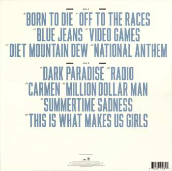 LP Lana Del Rey: Born To Die