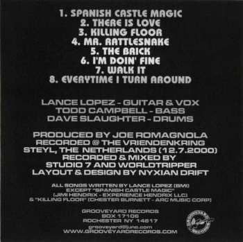 CD Lance Lopez: Live