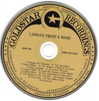 CD Langan, Frost & Wane: Langan, Frost & Wane
