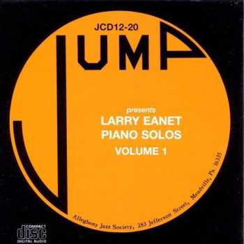 CD Larry Eanet: Piano Solos 1