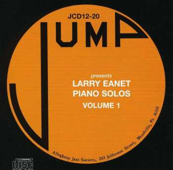 CD Larry Eanet: Piano Solos Volume 1
