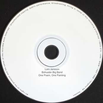 CD Lars Jansson: One Poem, One Painting