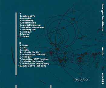 2CD Lassigue Bendthaus: Matter LTD