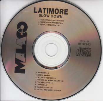 CD Latimore: Slow Down