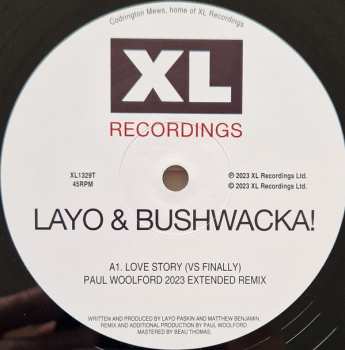LP Layo & Bushwacka!: Love Story (Vs Finally) (Paul Woolford 2023 Remix)