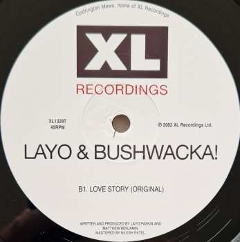 LP Layo & Bushwacka!: Love Story (Vs Finally) (Paul Woolford 2023 Remix)