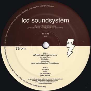 LP LCD Soundsystem: LCD Soundsystem
